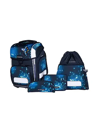 SCHNEIDERS | Set de mochila escolar Ergolite 9 piezas Anna Maria Damm Deep Cosmos | 